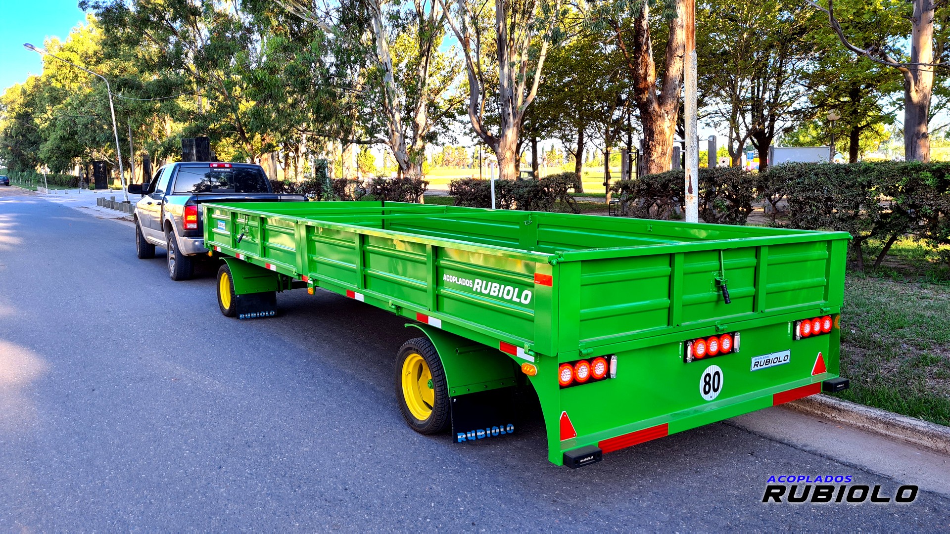 Acoplado Playo para 4 Tn. de 6 Mts. de largo (PL1012) - Imagen 4