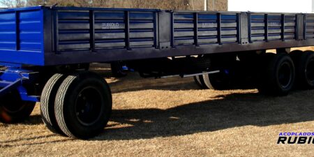 Acoplado Playo para 10 Tn. de 6 Mts. de largo (PL1017)