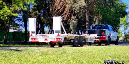 Tráiler Balancín Homologado Ruedas Abajo para 3 Tn. De 6 x 2 Mts. (TR1030-S)