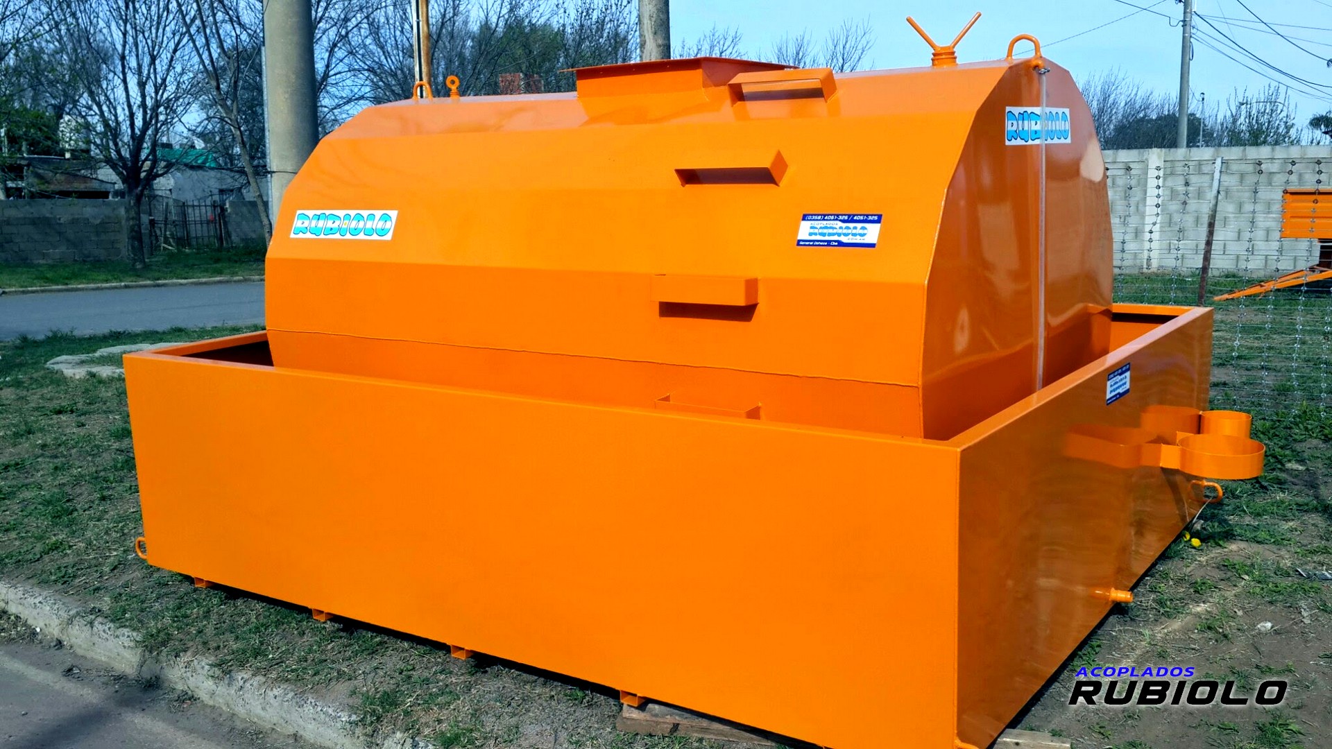 Tanque estacionario con Batea Antiderrame de para 6.000 Lts. (TB1006) - Imagen 2