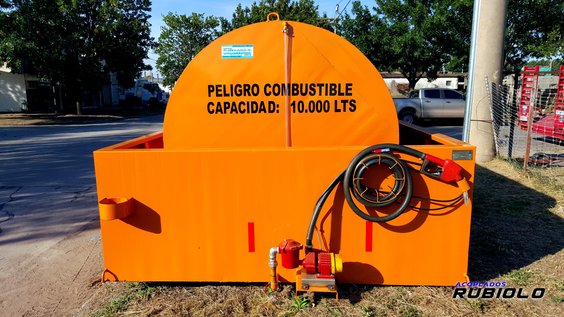 Tanque estacionario con Batea Antiderrame de para 12.000 Lts. (TB1010) - Imagen 4