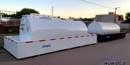 Tanque estacionario con Batea Antiderrame de para 12.000 Lts. (TB1010)