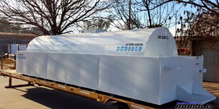 Tanque estacionario con Batea Antiderrame de para 25.000 Lts. (TB1013)