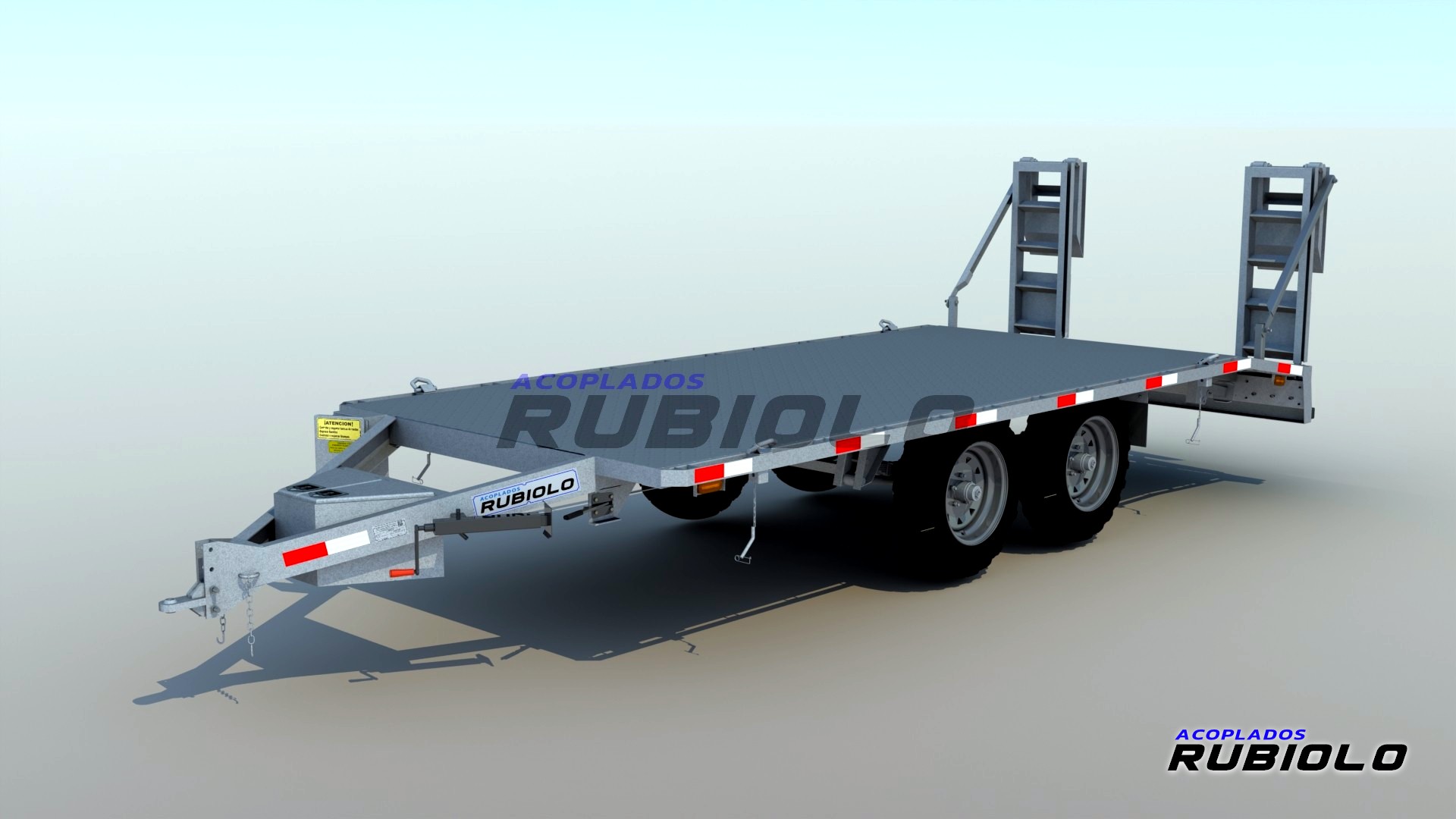 Tráiler Balancín Homologado Ruedas Abajo para 3 Tn. De 6 x 2 Mts. (TR1030-S) - Imagen 14