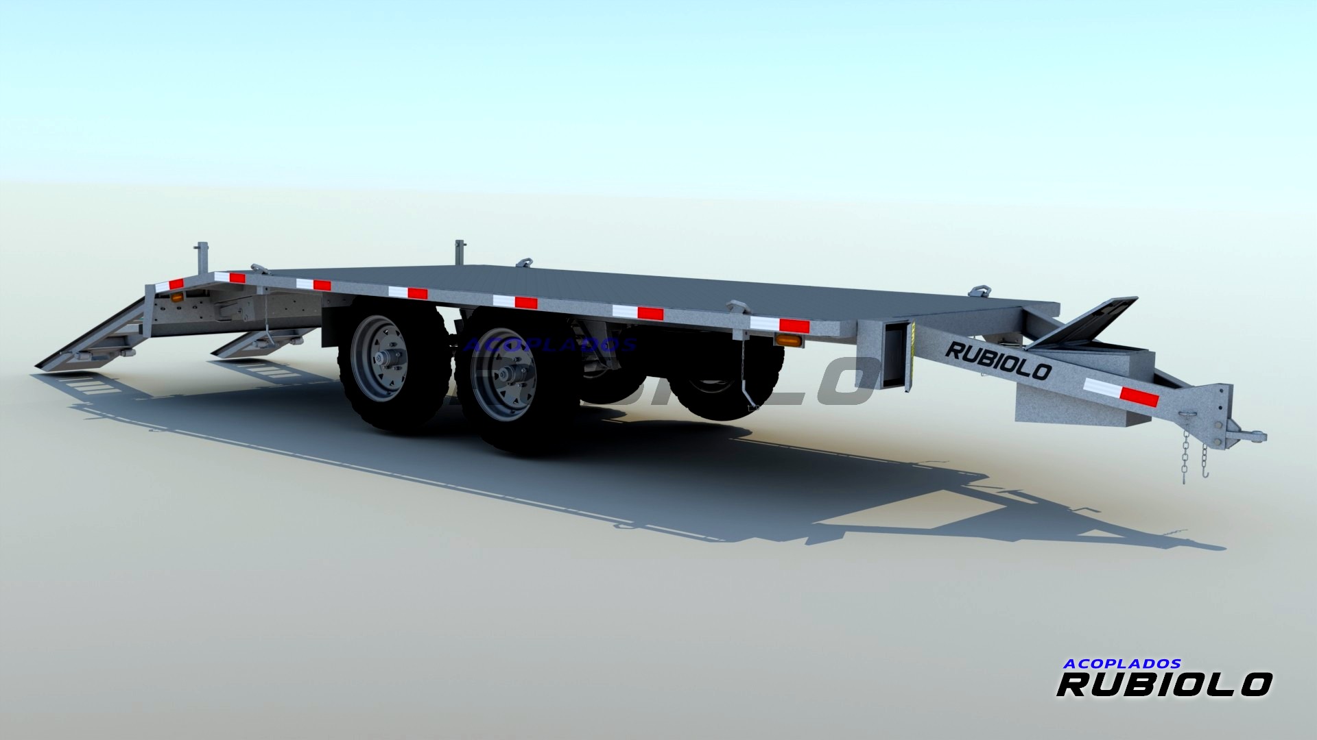 Tráiler Balancín Homologado Ruedas Abajo para 3 Tn. De 6 x 2 Mts. (TR1030-S) - Imagen 16