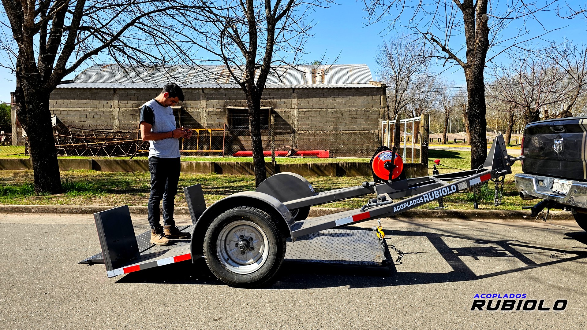 Trailer Batan Articulado para 800 Kg. (TR1019) - Imagen 3