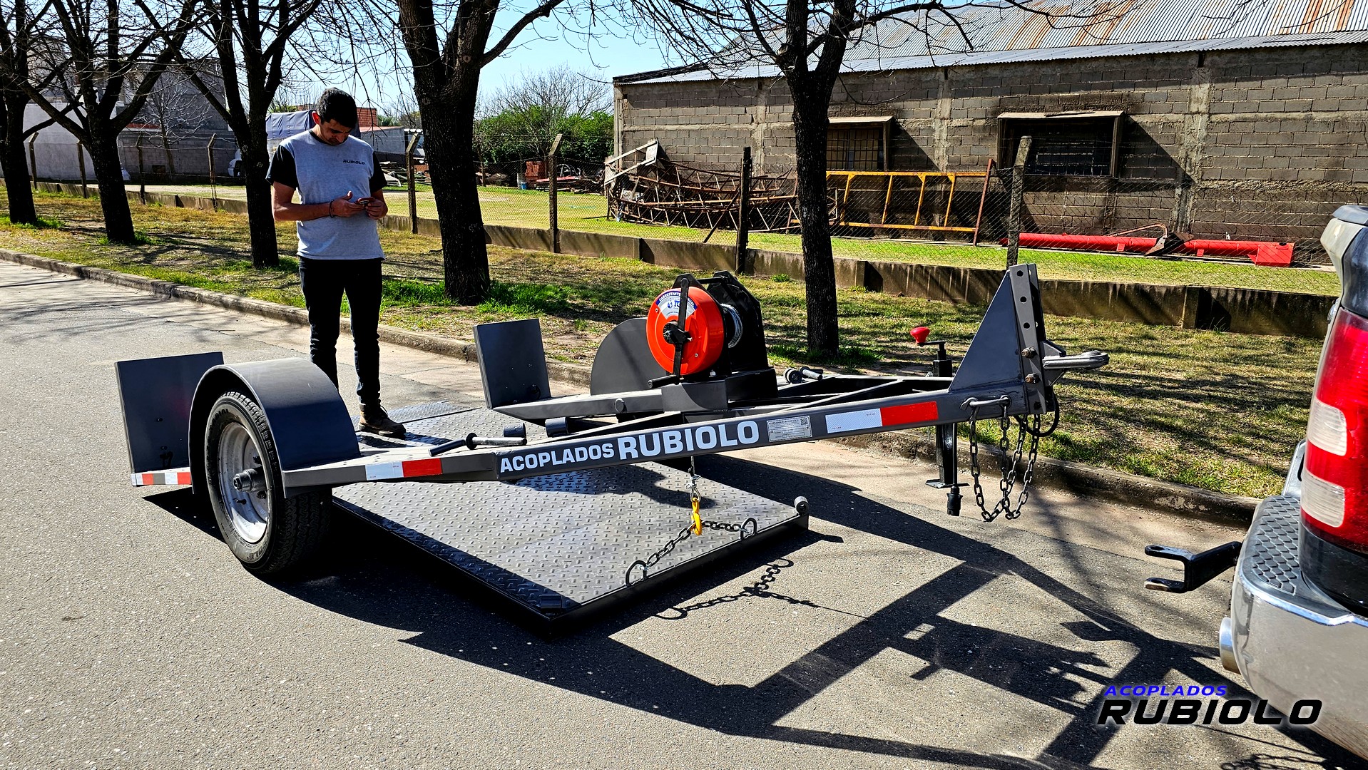 Trailer Batan Articulado para 800 Kg. (TR1019)