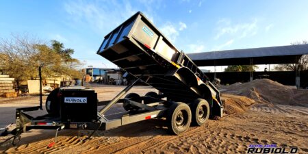 Acoplado Volcador Trasero Homologado Balancin para 4 Tn. (VO1008-S)