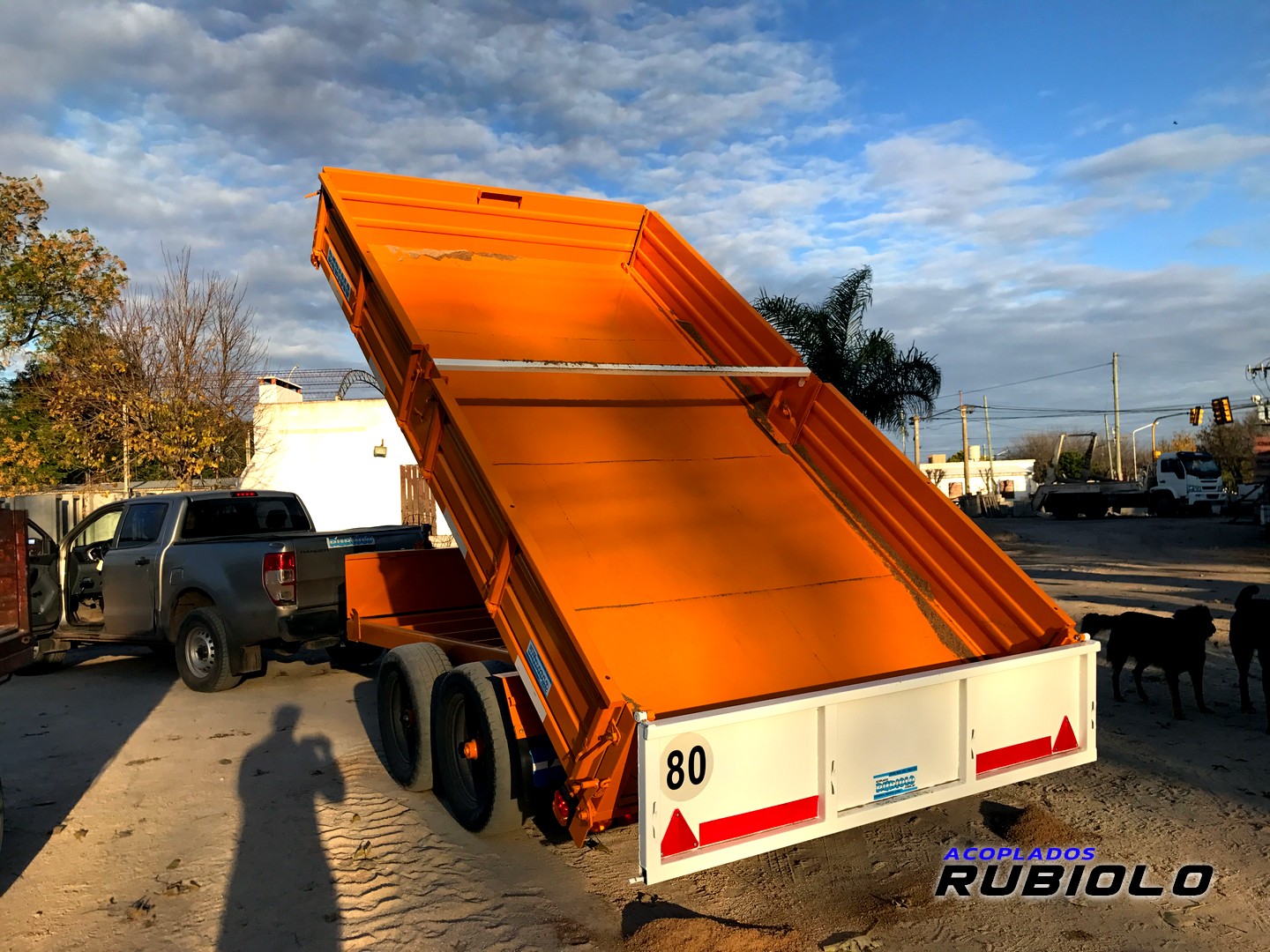 Acoplado Volcador Trasero Balancin para 3/4 Tn. (VO1014) - Imagen 8