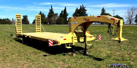 Tráiler Semirremolque Balancín homologado para 6/7 Tn. de capacidad USADO. (HO1010-U)